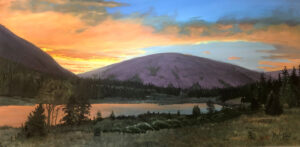 Sunset at 11000 feet